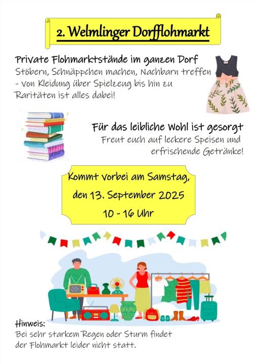 2. Welmlinger Dorfflohmarkt - Foto 1