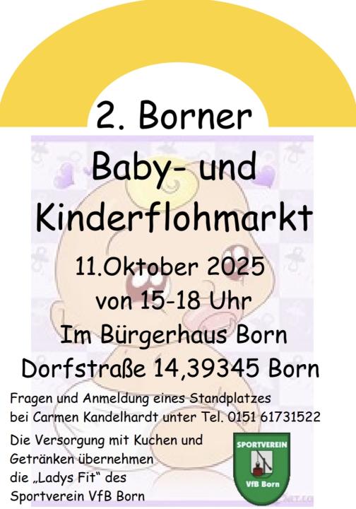  2.Borner Baby- und Kinderflohmarkt - Foto 1