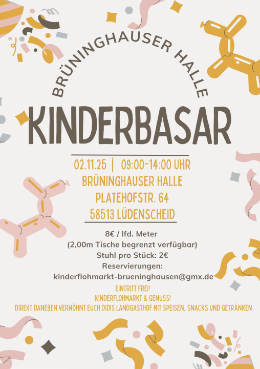  Kinderbasar Brüninghauser Halle - Foto 1