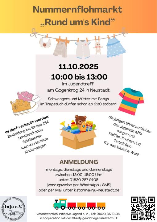  Nummernflohmarkt "Rund ums Kind" - Foto 1