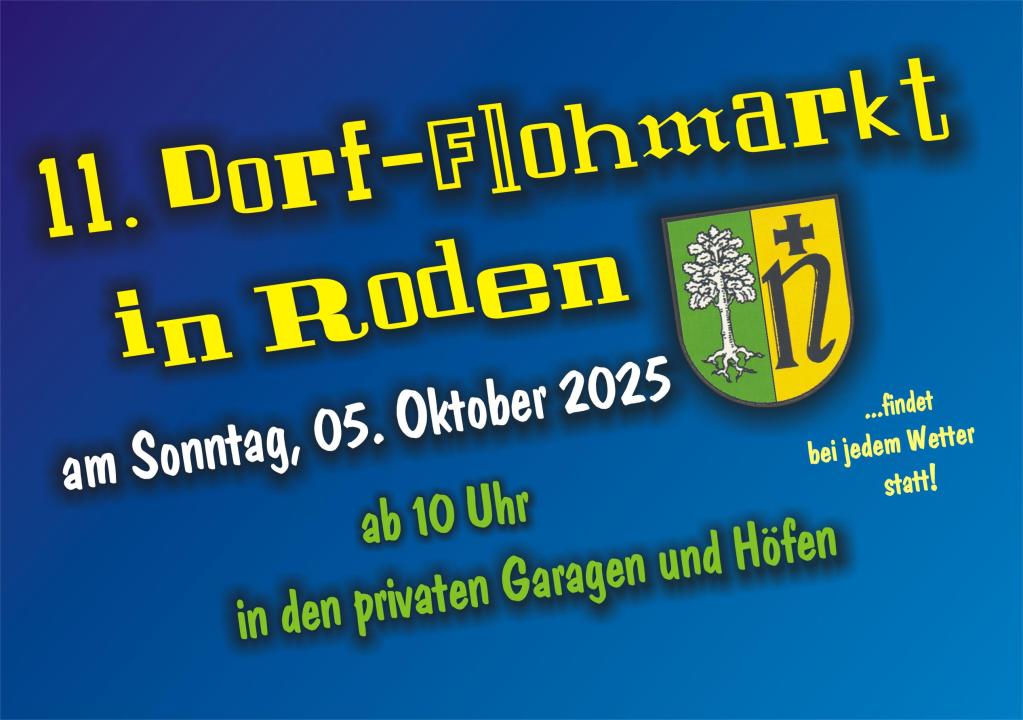  Dorfflohmarkt 97849 Roden - Foto 1