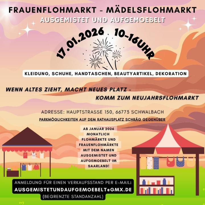 Ausgemistet_und_Aufgemoebelt Frauenflohmarkt - Foto 1