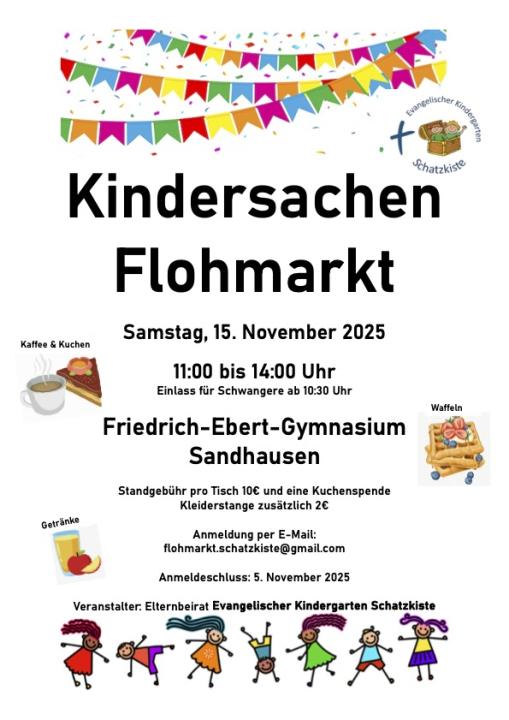 Kindersachen-Flohmarkt - Foto 1