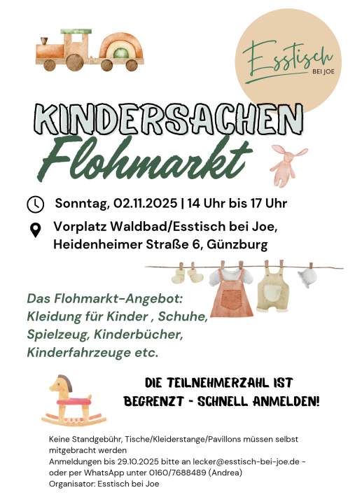 Kindersachen-Flohmarkt - Foto 1