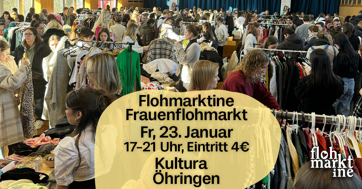 Flohmarktine Frauenflohmarkt / Mädchenflohmarkt!? Fr, 23. Januar Öhringen Kultura - Foto 1