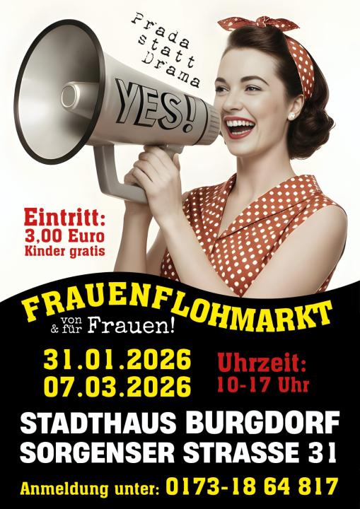  Frauenflohmarkt im Stadthaus Burgdorf - Foto 3