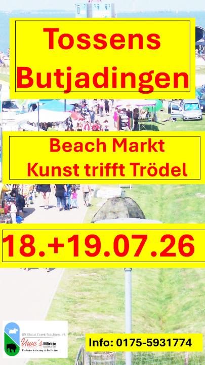  Tossens / Butjadingen Beachmarkt Kunst - und Trdelmarkt 2026 - Foto 1