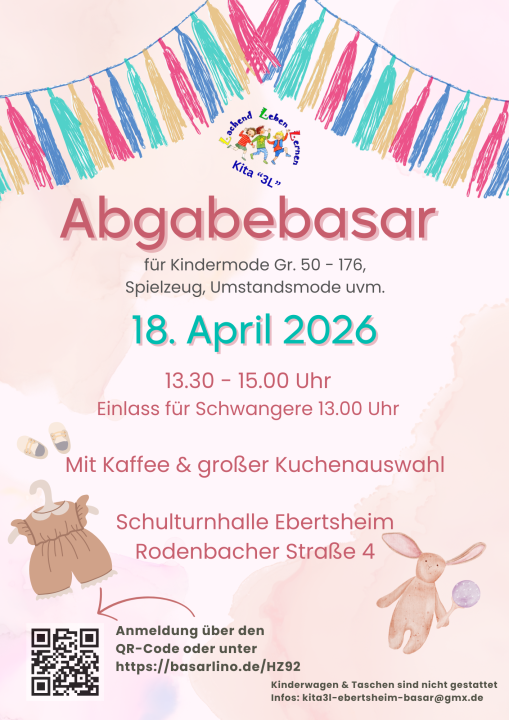  Abgabebasar für Kinderkleidung - Foto 1