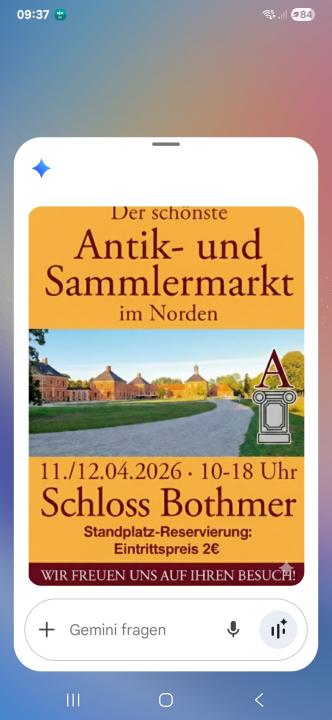  Der Antik und Sammlermarkt im Norden,Schloss Bothmer - Foto 1