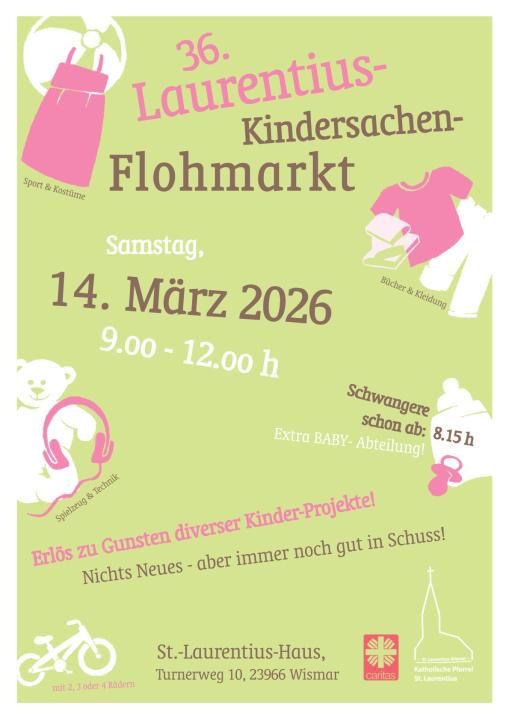  Laurentius-Kindersachen-Flohmarkt - Foto 1