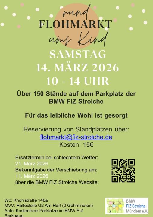  Flohmarkt "Rund ums Kind" der BMW FIZ Strolche - Foto 1