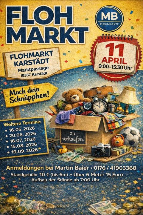  Flohmarkt Karstädt - Foto 1