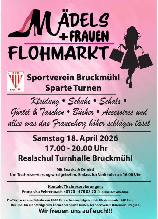  Mädels + Frauenflohmarkt Bruckmühl - Foto 1