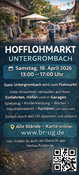  Hofflohmarkt Untergrombach - Foto 1