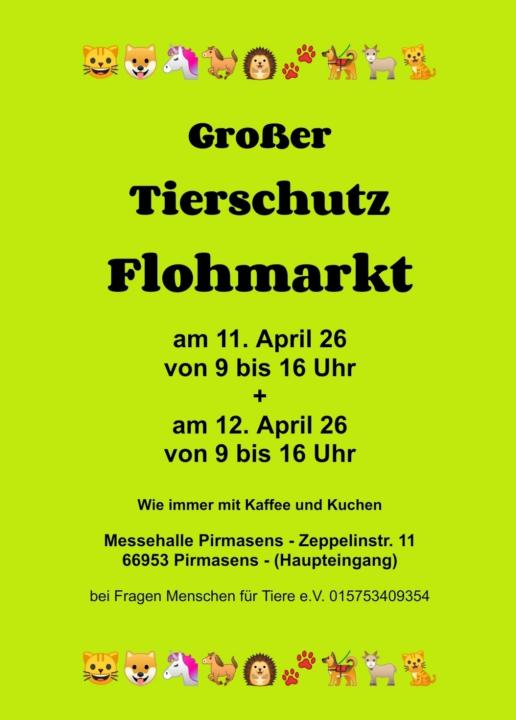  Tierschutz Flohmarkt Pirmasens Messehalle - Foto 1