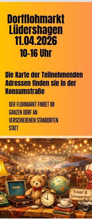  Dorfflohmarkt Lüdershagen - Foto 1