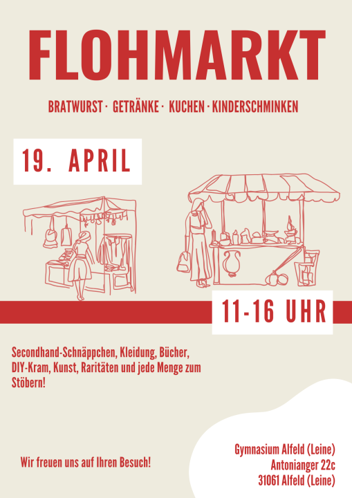  Flohmarkt am Gymnasium Alfeld (Leine) - Foto 1