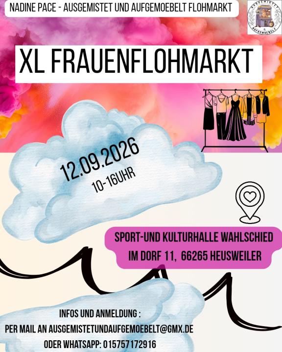  XL Frauenflohmarkt (Ausgemistet und Aufgemoebelt) - Foto 1