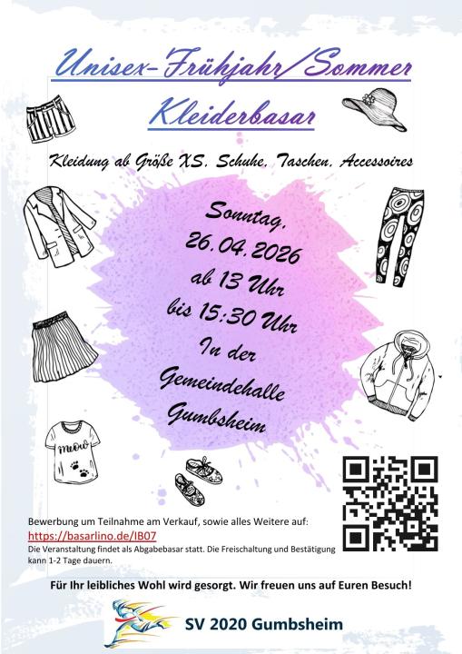  Unisex-Frühjahr/Sommer Kleiderbasar - Foto 1