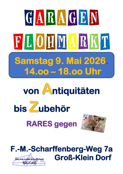  Garagenflohmarkt - Foto 1