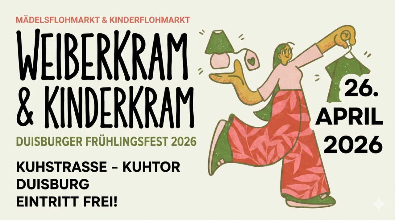  Weiberkram Mädelsflohmarkt & Kinderkram - DUISBURG❤❤ - Foto 1
