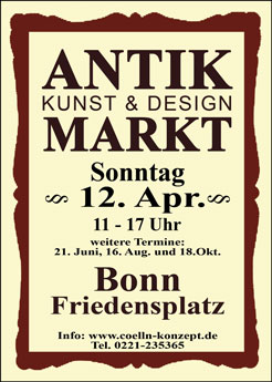  Antikmarkt Bonn - Friedensplatz - Foto 1