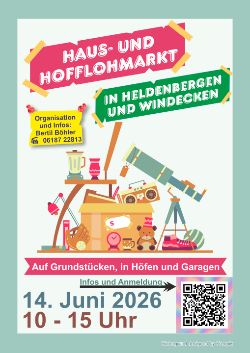  Haus- und Hofflohmarkt in Heldenbergen und Windecken - Foto 1