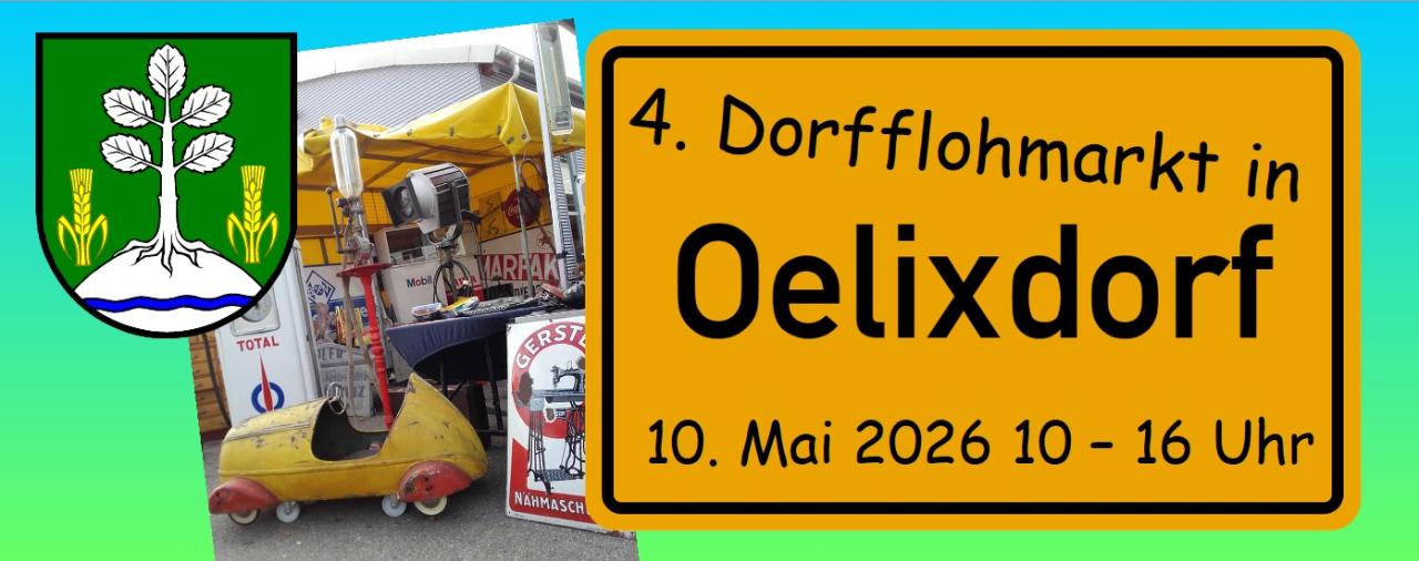  4. Oelixdorfer Dorfflohmarkt - Foto 1