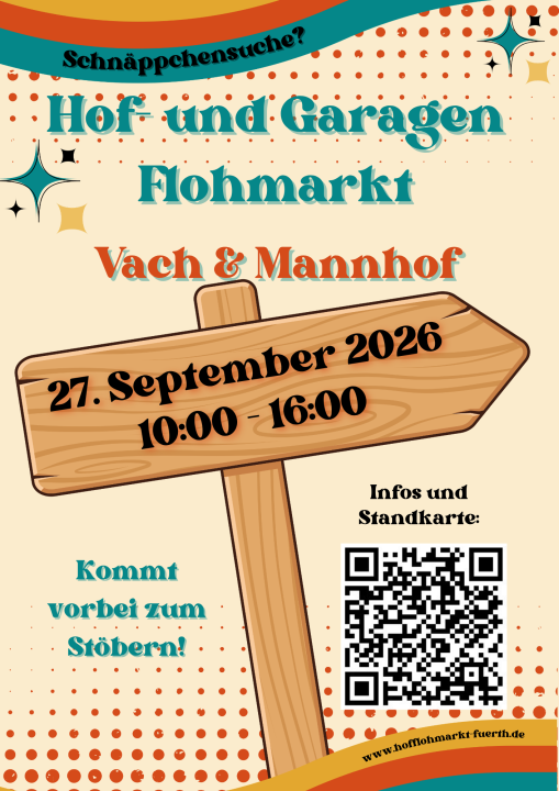  Hof- und Garagenflohmarkt Vach/Mannhof - Foto 1