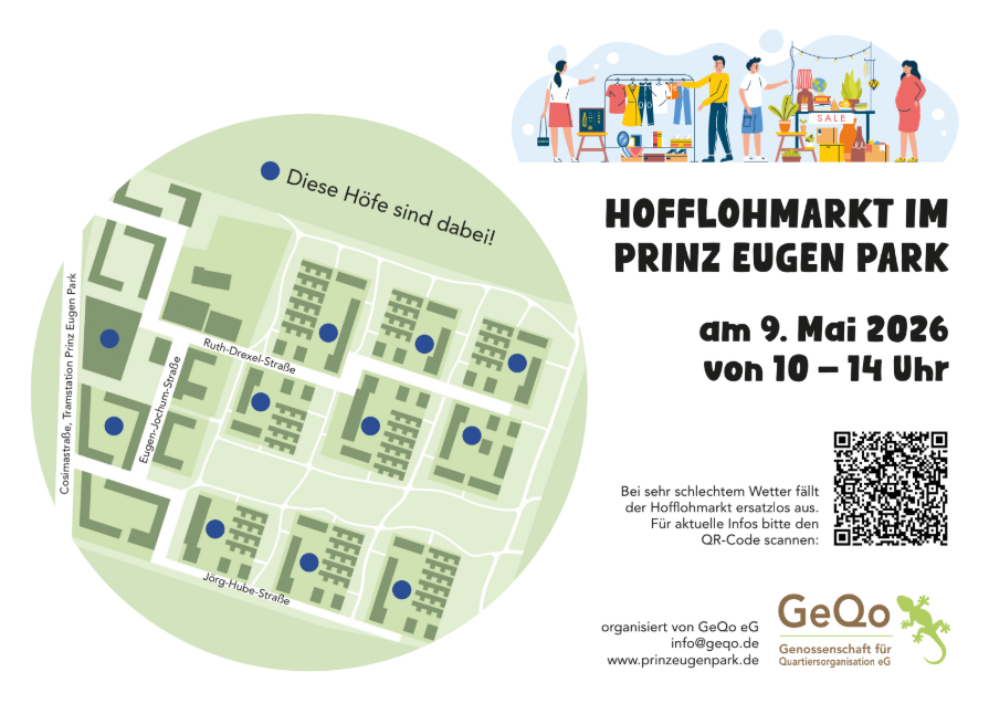  GeQo-Hofflohmarkt im Prinz Eugen Park - Foto 1