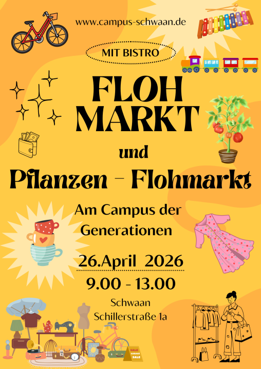  Flohmarkt und Pflanzenflohmarkt - Foto 1