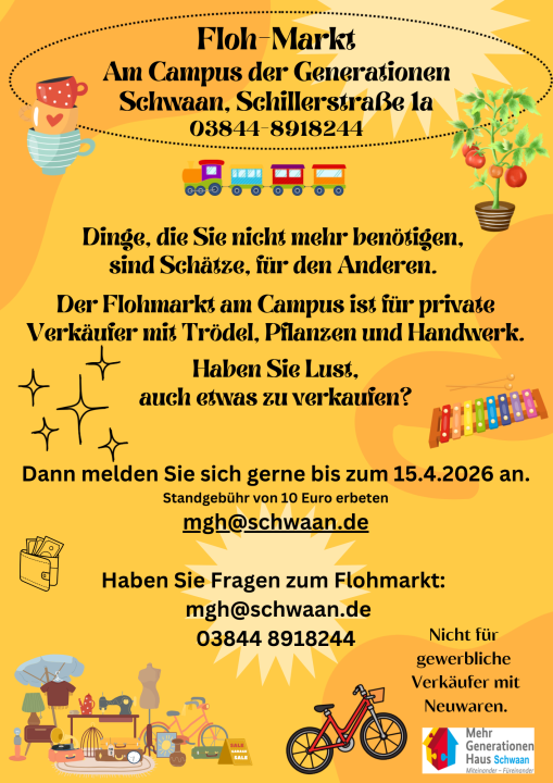  Flohmarkt und Pflanzenflohmarkt - Foto 2