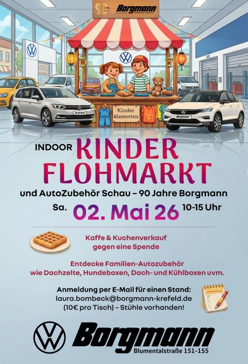  Kinderflohmarkt bei VW Borgmann - Foto 1