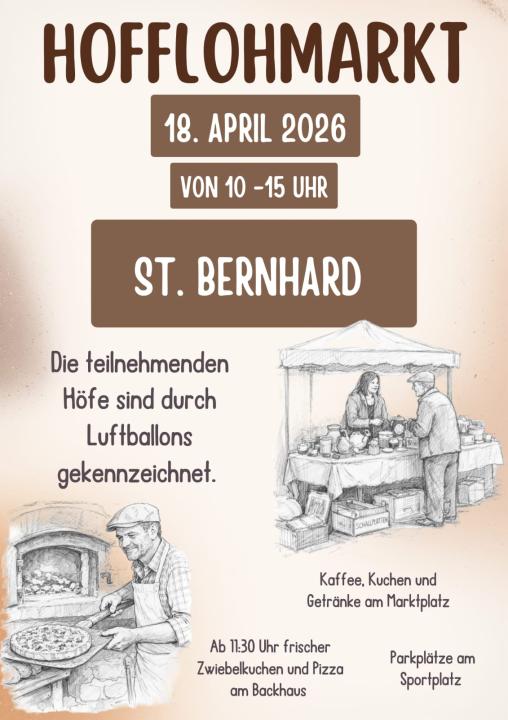  1. Hofflohmarkt mit Backhausfest in St. Bernhard - Foto 1