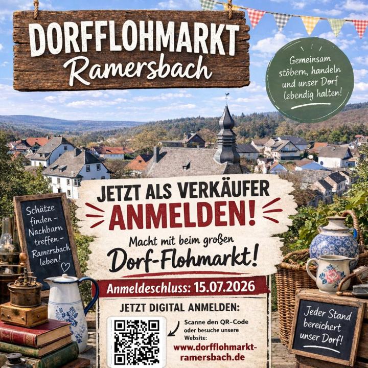  Dorfflohmarkt Ramersbach - Foto 1