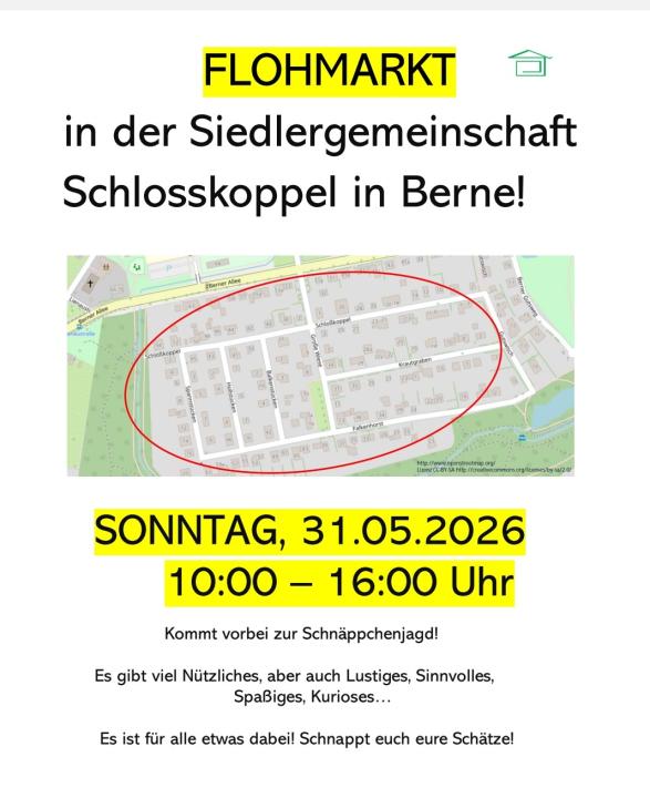  Siedlungsflohmarkt für die gesamte Familie in Berne! - Foto 1