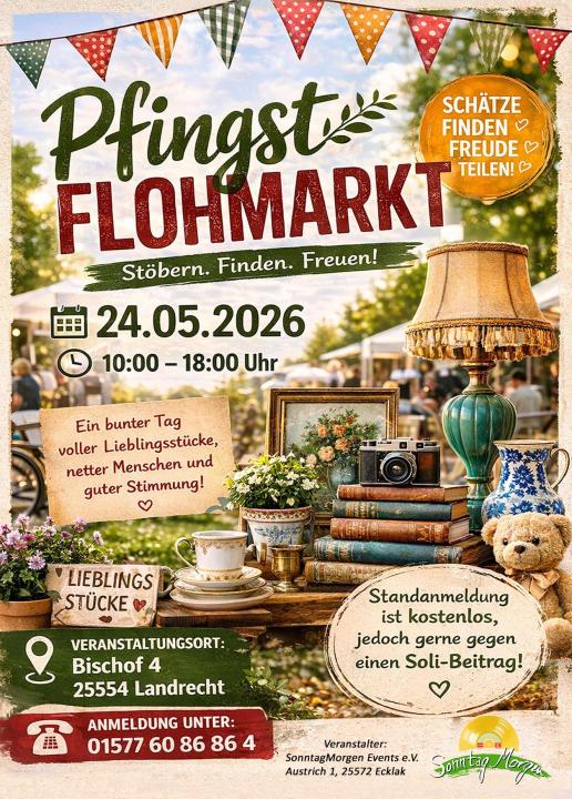  Pfingstflohmarkt an der Wilster Au - Foto 1