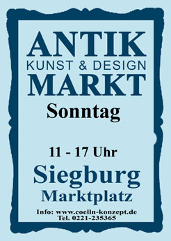  Antikmarkt Siegburg - Marktplatz - Foto 1