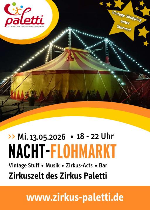  Nachtflohmarkt im Zelt des Zirkus Paletti - Foto 1