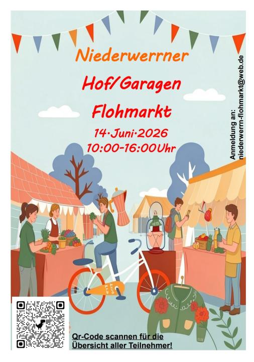  Hof/Garagen Flohmarkt Niederwerrn - Foto 1