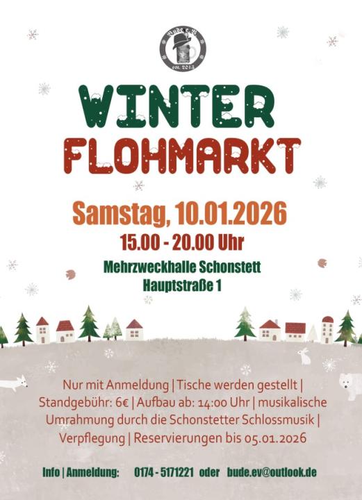  Winterflohmarkt in Schonstett - Foto 1
