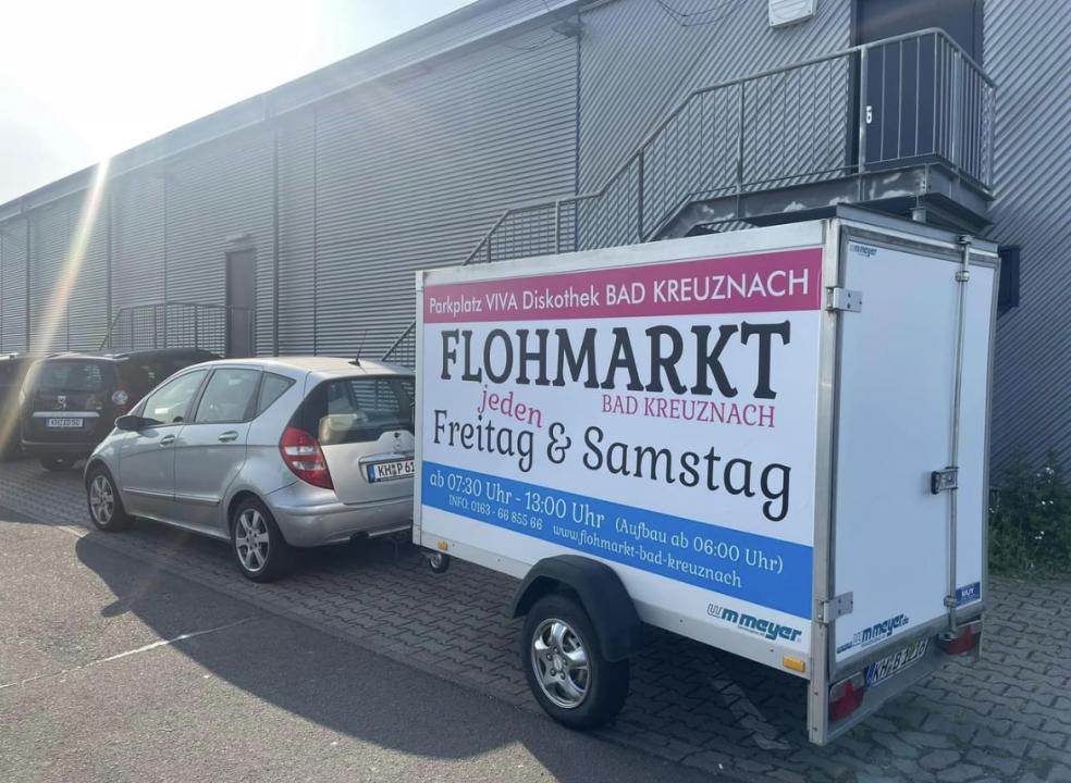  Flohmarkt Bad Kreuznach Parkplatz Diskothek VIVA - Samstag - Foto 3