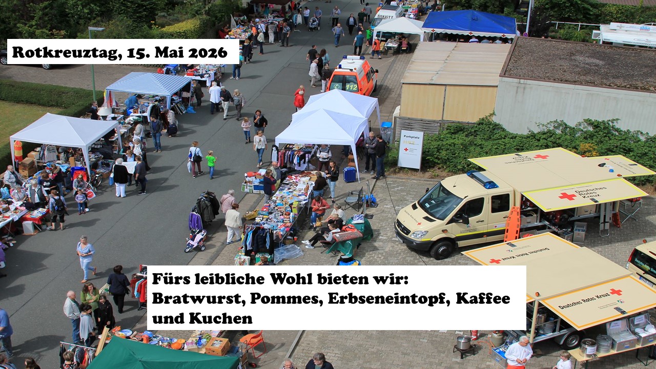  Rotkreuztag Bielefeld-Brackwede mit großem Flohmarkt - Foto 1