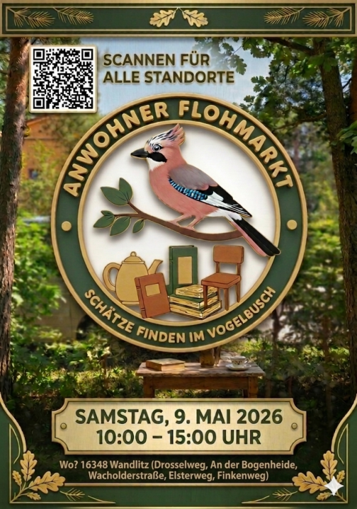  Anwohnerflohmarkt Wandlitz - Foto 1