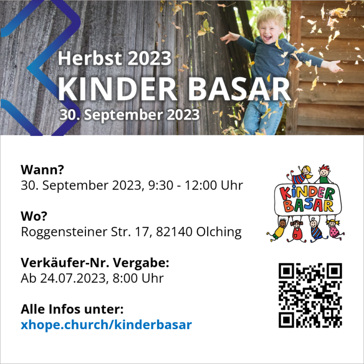  XHOPE Herbst Kinder Basar 2024 - Foto 1