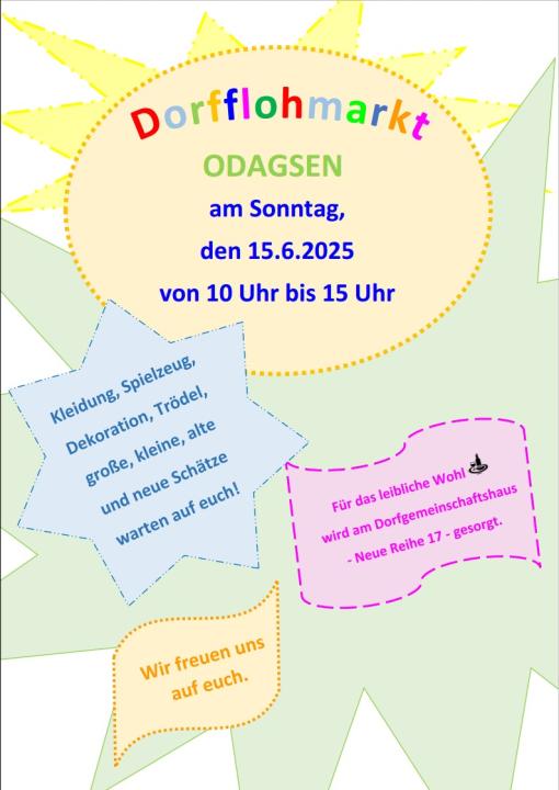 3. Odagser Dorfflohmarkt - Foto 1