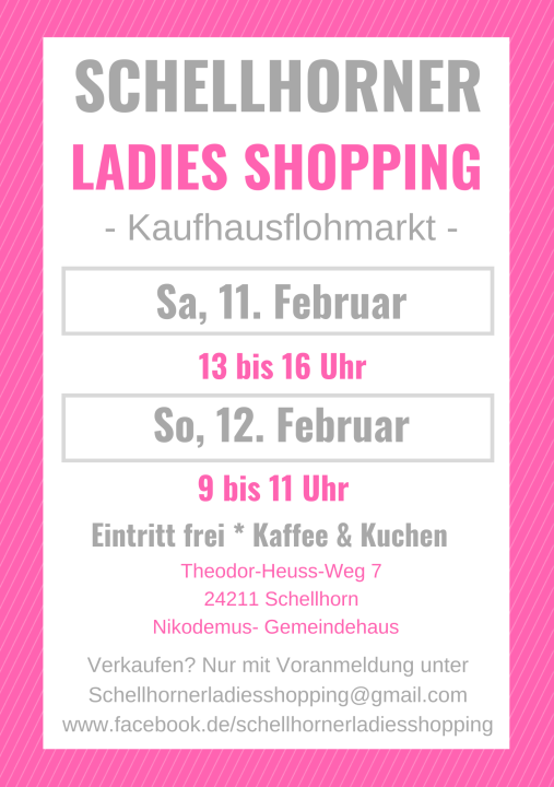  Schellhorner Ladies Shopping - Kaufhausflohmarkt für Frauen - Foto 1