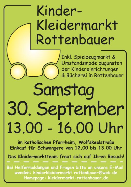  Kinderkleidermarkt und Spielzeugmarkt Rottenbauer - Foto 1