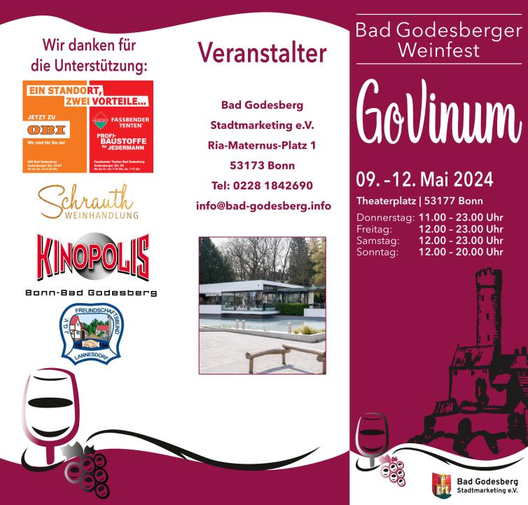  GoVinum - Bad Godesberger Weinfest - Wein, Livemusik & mehr - Foto 1