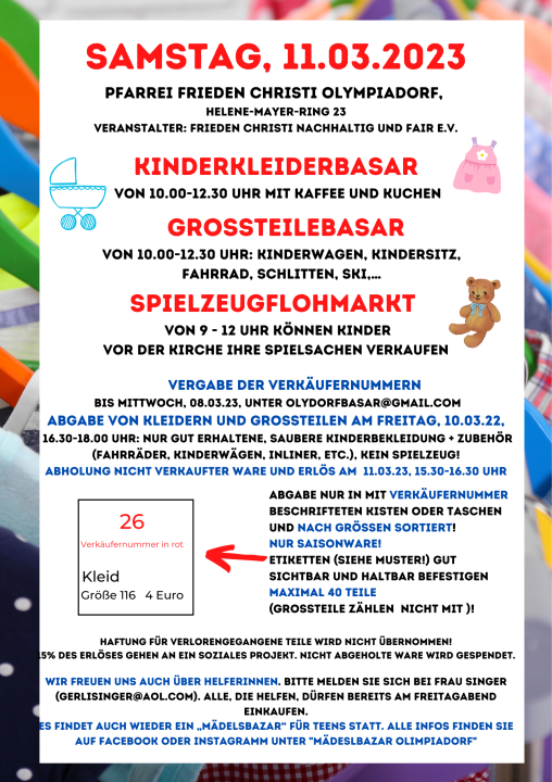  Kinderkleiderbasar - Foto 1